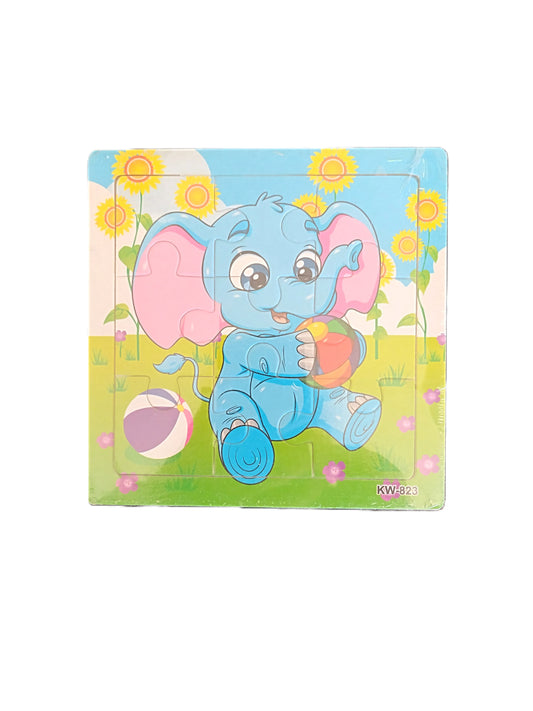 Elephant 9pc Puzzle