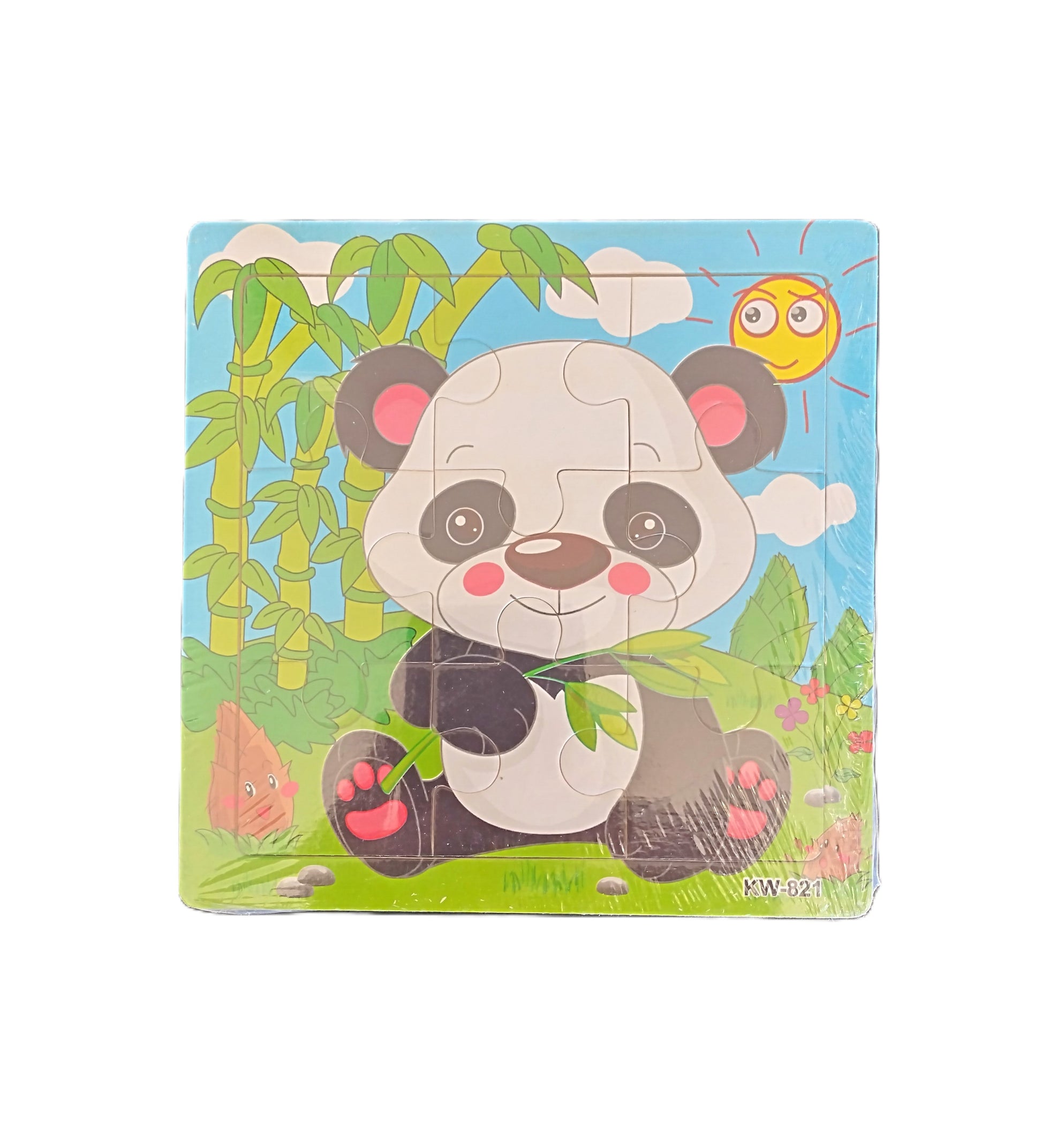 Panda 9pc Puzzle – children's 9 piece animal puzzle