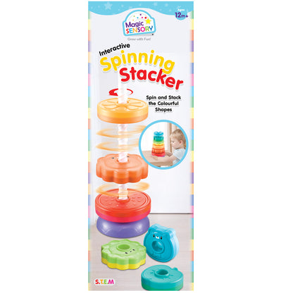 Spin Stacker Toy - stacking and spinning toy for early learning centres ages 1-3