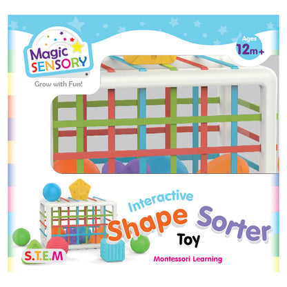Shape Sorting Bin - shape sorter toy for early learning centres ages 1-3