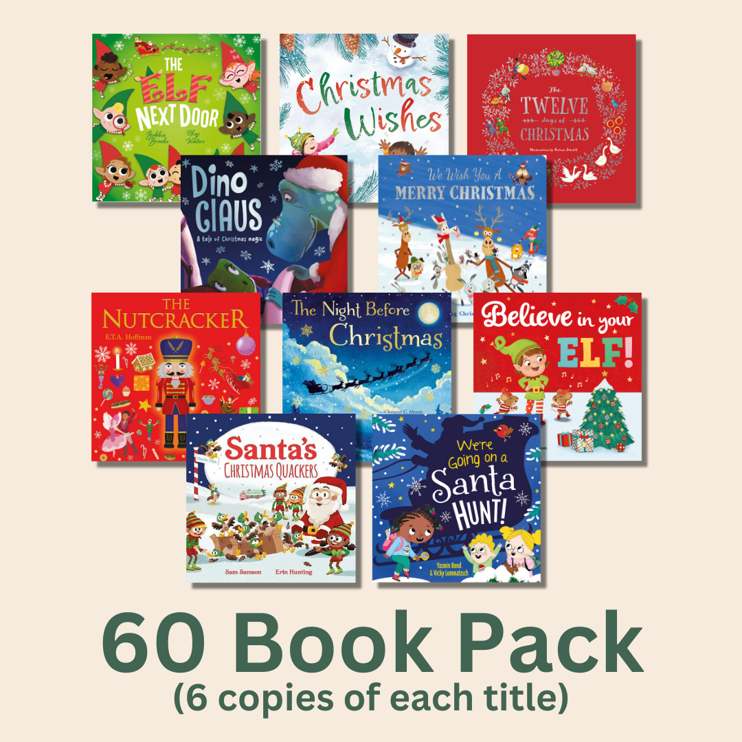 Christmas 60 Book Pack for Early Learning Centres (Ages 2–6)