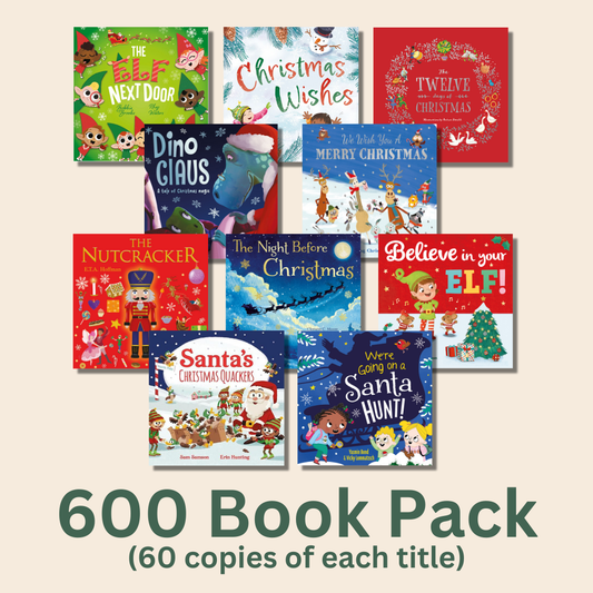 Christmas 600 Book Pack for Early Learning Centres – Pre-Order 2026