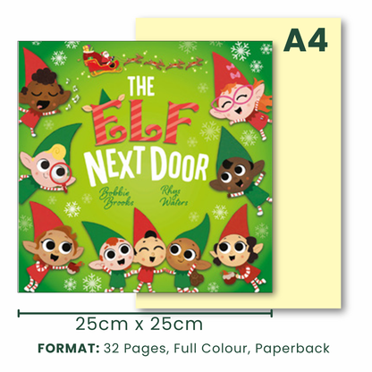 25cm x 25cm Christmas picture book format for early learning centres ages 2–6