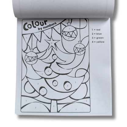 Christmas Carry-Along Colouring Set for Ages 4+