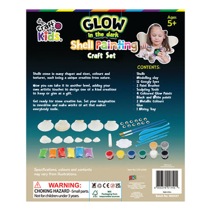 Ultimate Glow in Dark Shell Painting Kit