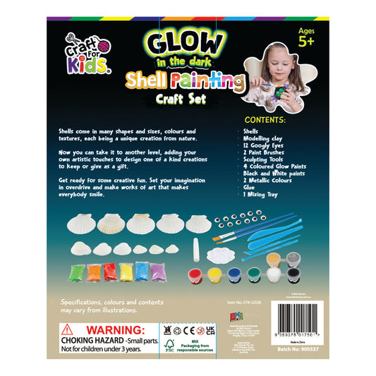 Ultimate Glow in Dark Shell Painting Kit
