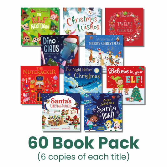 Christmas 60 Book Pack (Ages 2–6)