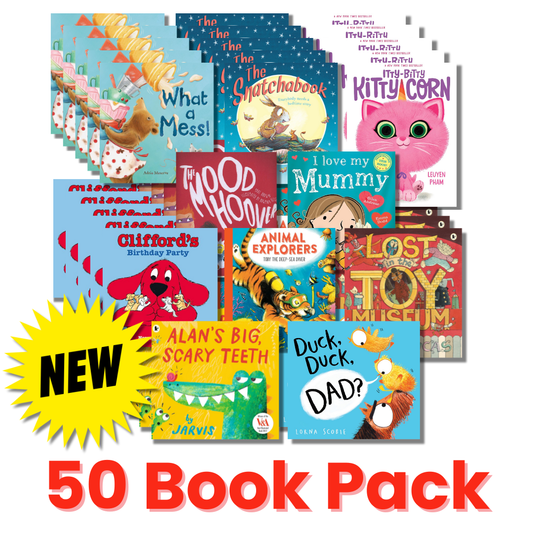 What a Mess! 50 Book Pack for Early Learning (Ages 4-6)