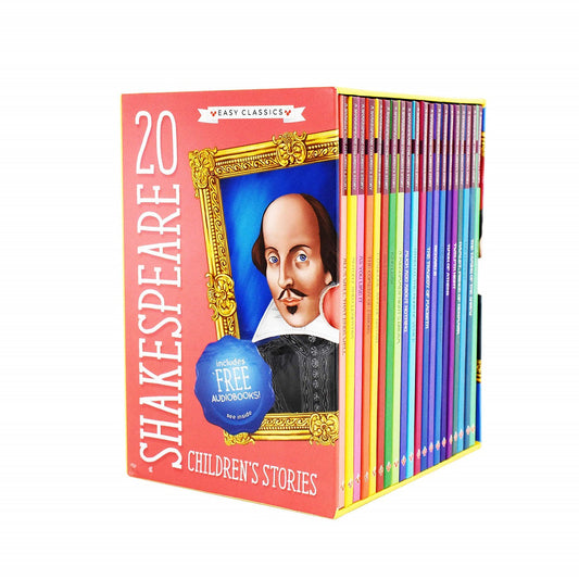 Shakespeare Children's Stories - set of 20 books with online audiobooks