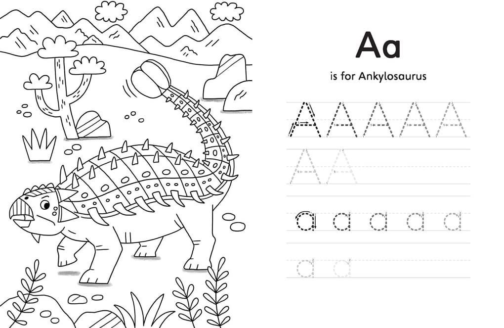 My Dinosaur ABC Activity Book