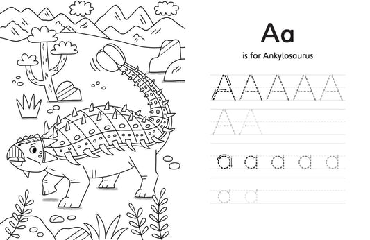 My Dinosaur ABC Activity Book