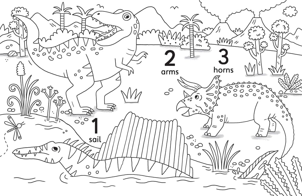 My Dinosaur 123 Activity Book