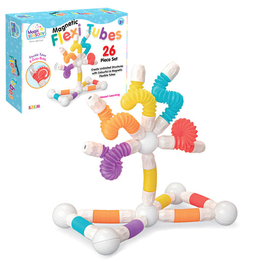 Magnetic Flexi Tubes 26 Piece Set