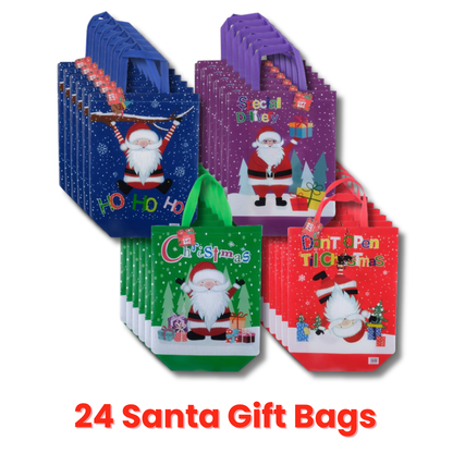 Santa Gift Bag Set of 24