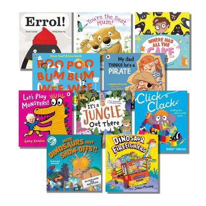 Errol! 10 Book Pack for Early Learning (Ages 2-6)