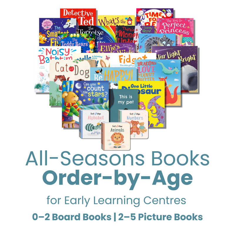All-Season Books Order-by-Age – board books and picture books for early learning centres