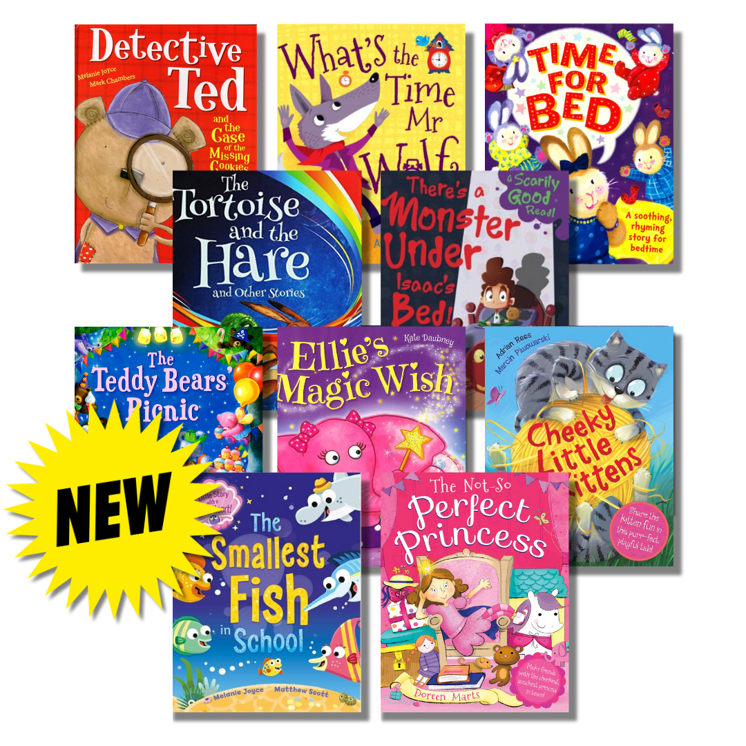 Detective Ted - 10 Book Pack for Early Learning (Ages 4-6)