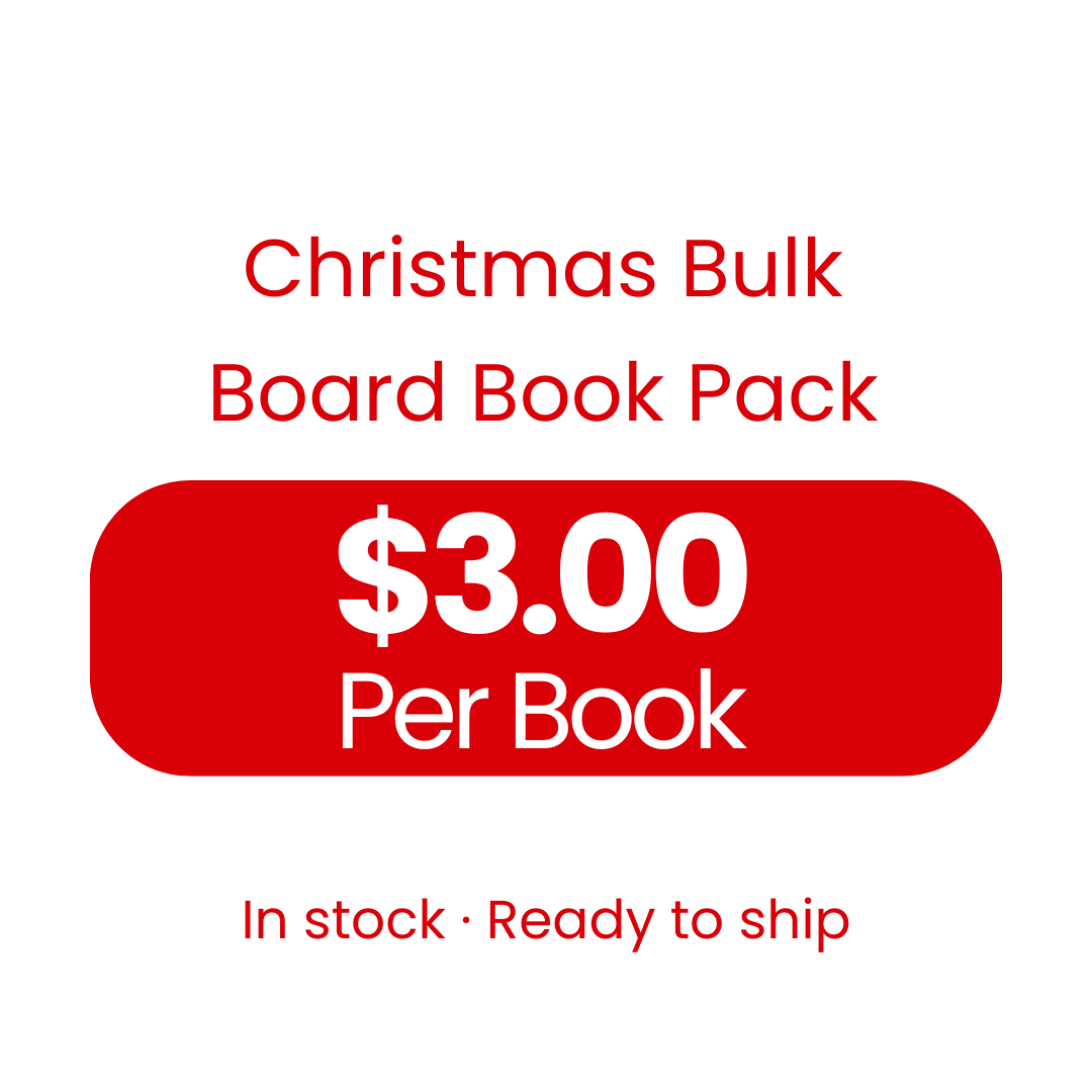 Earlybird discount on Thinktastic Christmas board book packs for early learning centres