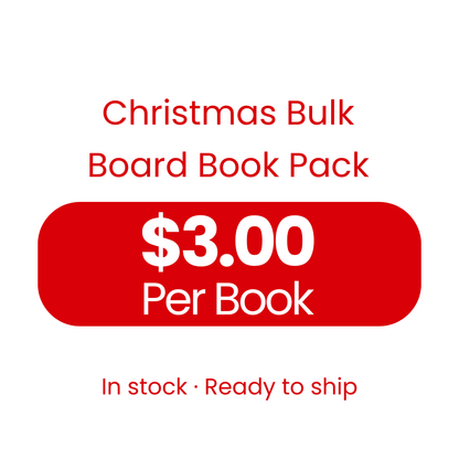 Earlybird discount on Thinktastic Christmas board book packs for early learning centres