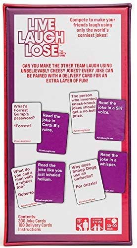 Live Laugh Lose Card Game