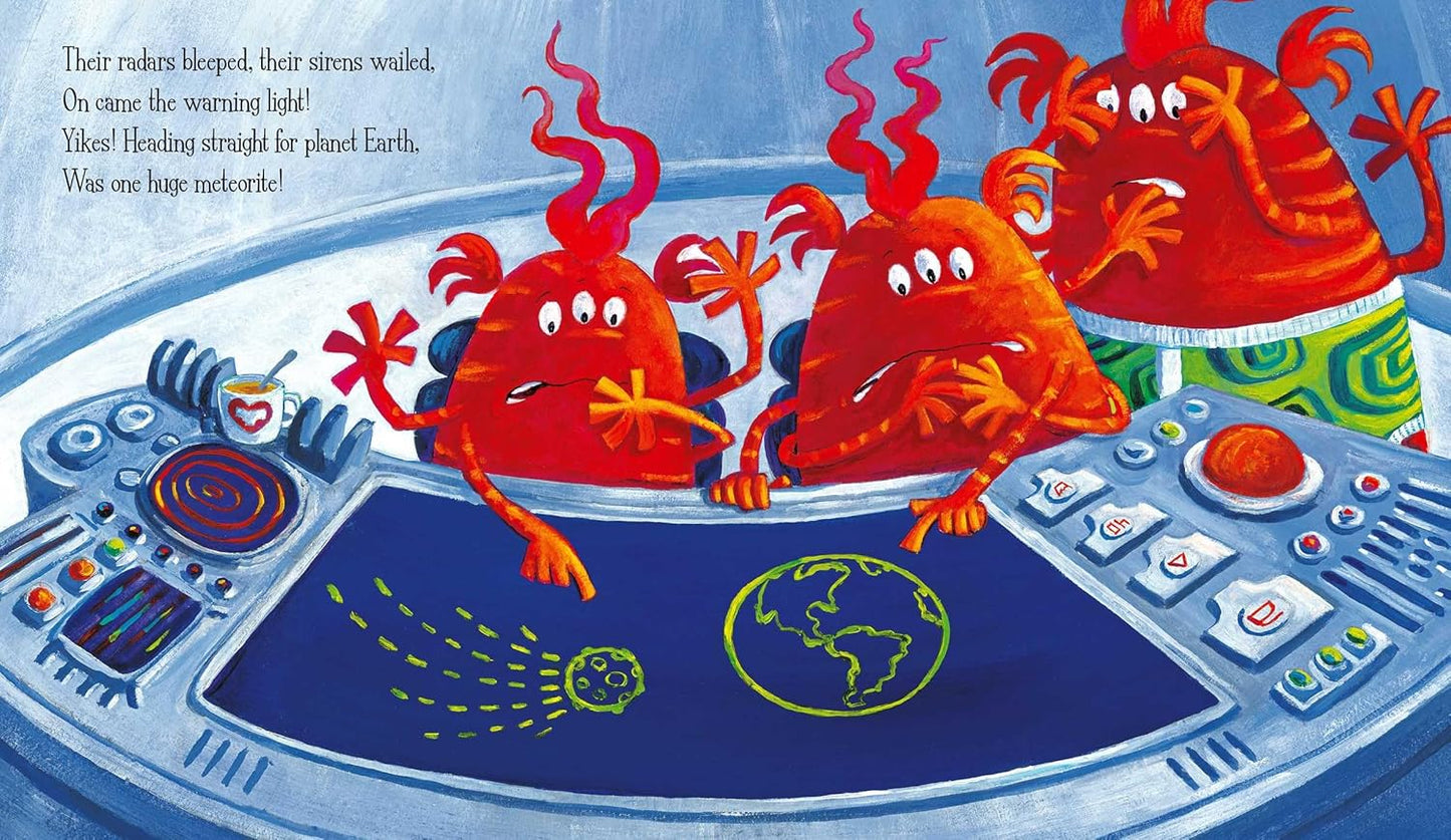 Aliens in Underpants Save the World – interior spread page 1
