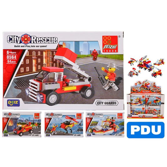 Mini City Rescue Building Blocks