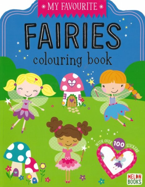 My Favourite Fairies Colouring Book