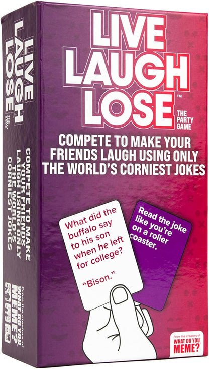 Live Laugh Lose Card Game