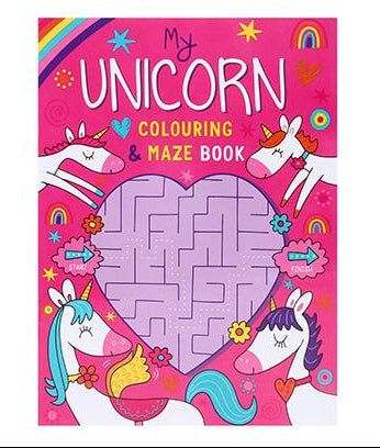 My Unicorn Colouring and Maze Book