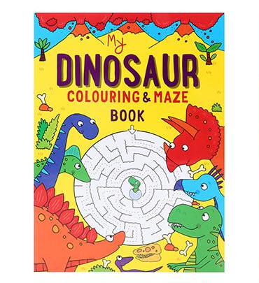 My Dinosaur Colouring and Maze Book
