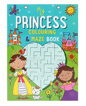 My Princess Colouring and Maze Book