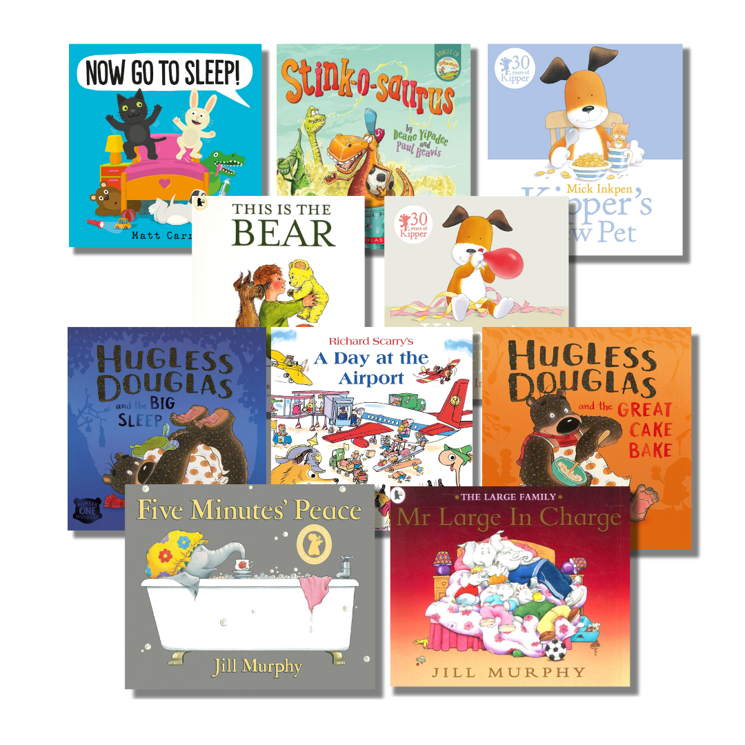 Now Go to Sleep! 10 Book Pack for Early Learning (Ages 2-6)