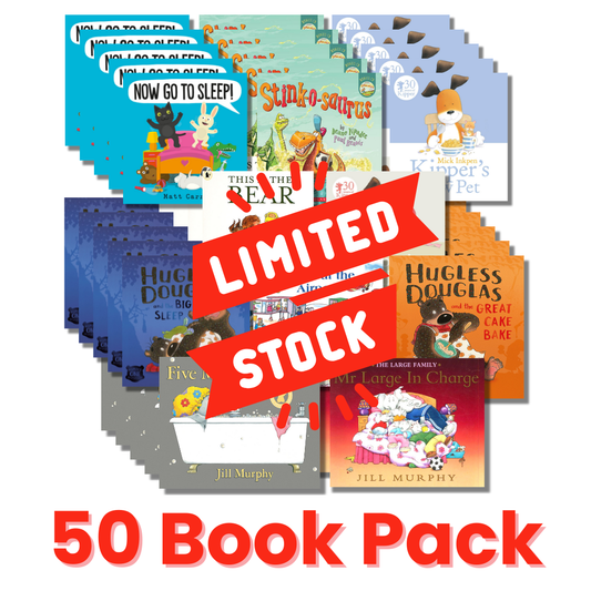 Now Go to Sleep! 50 Book Pack for Early Learning (Ages 2-6)