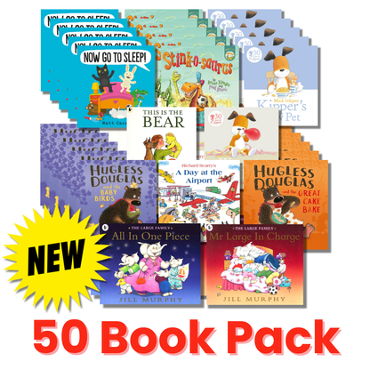 Now Go to Sleep! 50 Book Pack for Early Learning (Ages 2-6)