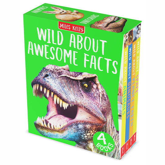 Wild About Awesome Facts Slipcase - 4 Book Set