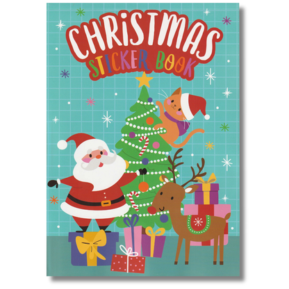 Christmas Sticker Book Pack for Ages 4+ (24 Copies)