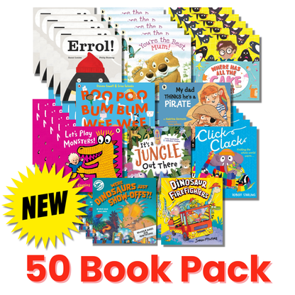 Errol! 50 Book Pack for Early Learning (Ages 2-6)