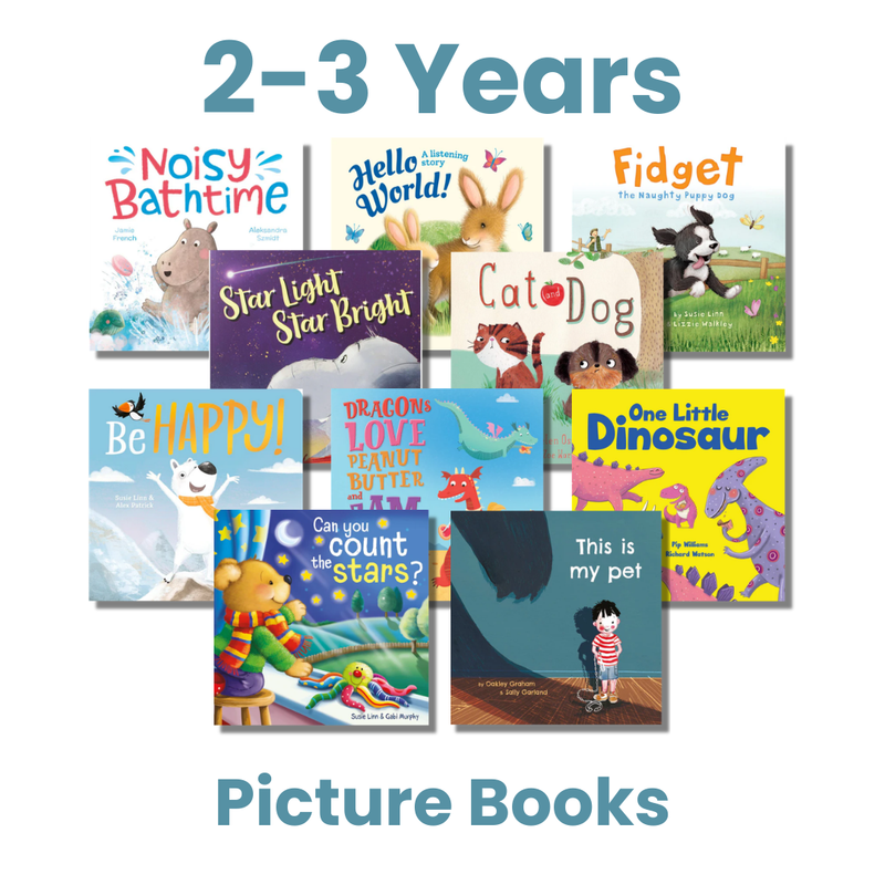 All-season picture books and board books for early learning centre gifting