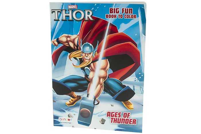 Thor Ages of Thunder Colouring Book