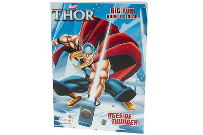 Thor Ages of Thunder Colouring Book
