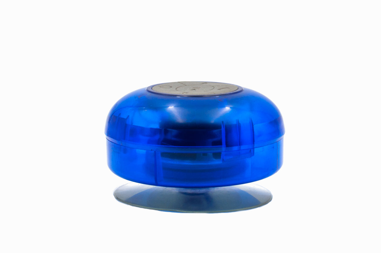 Shower Speaker with LED Light – product in use