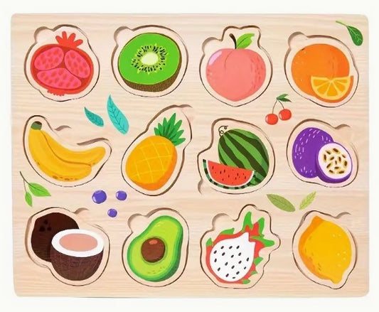Fruit Wooden Puzzle