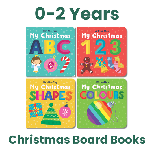 Christmas board books and picture books for early learning centre end-of-year gifts ages 0–5