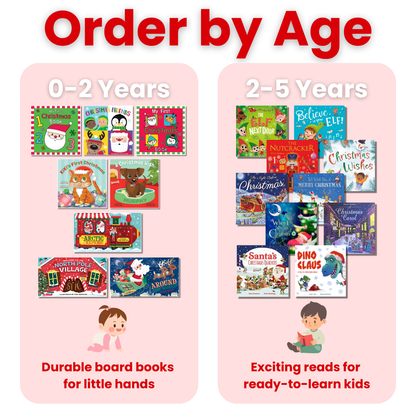 Christmas Easy Order Books – order by Age Group for your Centre