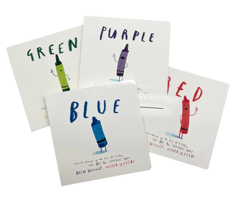 Crayons Colour Collection Set 4 Board Books