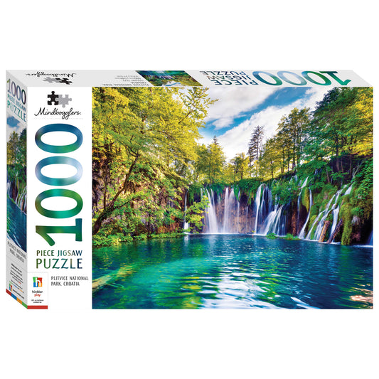 1000pc Jigsaw Puzzle Plitvice National Park Croatia – jigsaw puzzle box