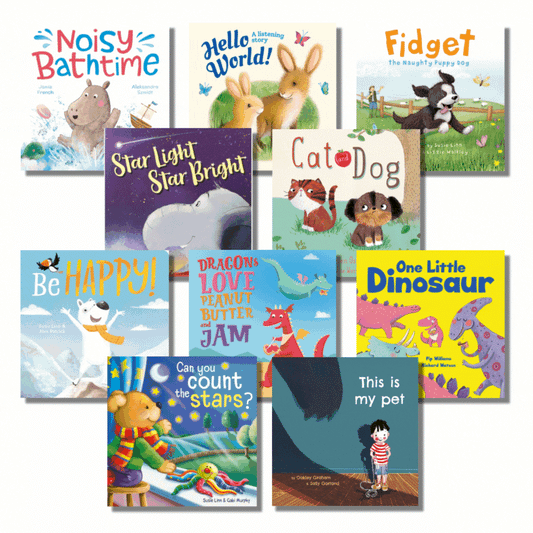 Noisy Bathtime - 10 Book Pack for Early Learning (2-3 years)