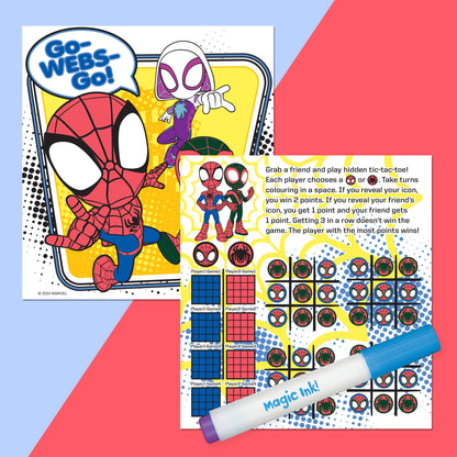 Inkredibles Spidey & His Amazing Friends Magic Ink