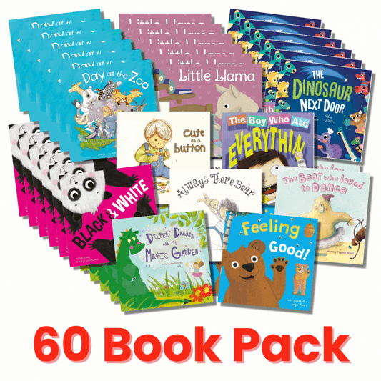 Feeling Good Picture Book Set - 60 Book Pack for Early Learning (Ages 2-3)