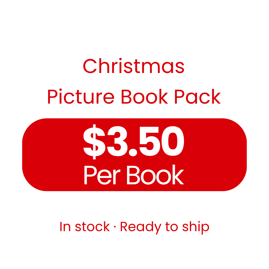 Christmas Picture Book Pack pricing – $3.50 per book, in stock and ready to ship